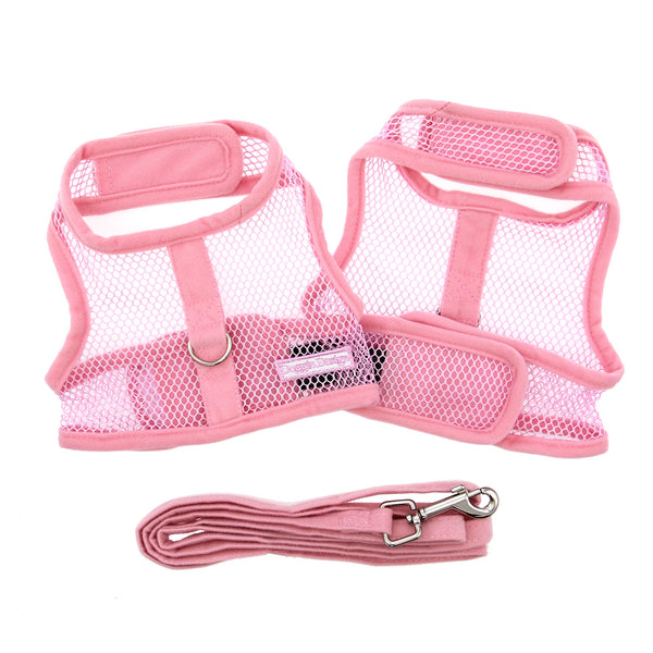 Step-In Dog Harness & Leash Set – Lightweight Mesh Choke-Free