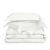 Cotton Duvet Cover Set - White