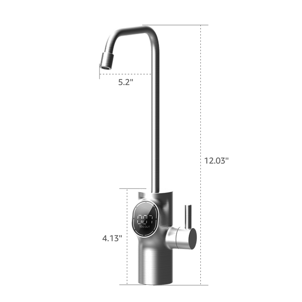 600GPD Under Sink Reverse Osmosis System - Waterdrop D6