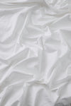 White Hush Cotton Sheet and Pillowcase Set
